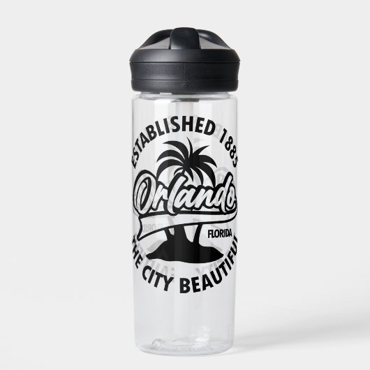 Orlando, Florida Trinkflasche (Vorderseite)