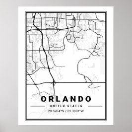 Orlando Florida USA Reisen Poster