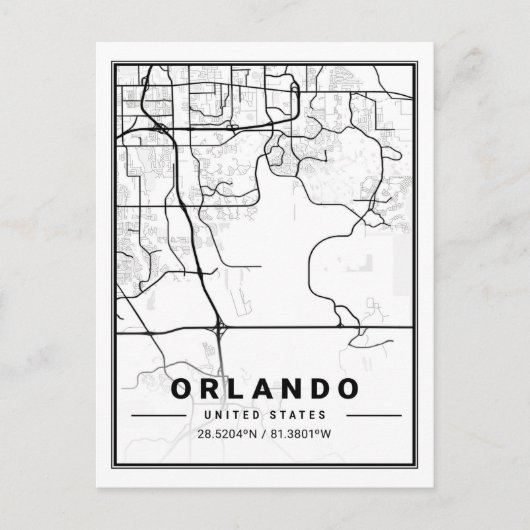 Orlando Florida USA Reisen Postkarte (Vorderseite)