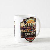 Orlando, Florida | VINTAG Kaffeetasse (VorderseiteRechts)