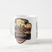 Orlando, Florida | VINTAG Kaffeetasse (Vorderseite Links)