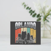 Orlando Florida Vintag Postkarte (Stehend Vorderseite)