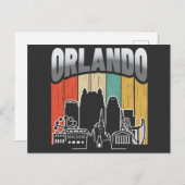 Orlando Florida Vintag Postkarte (Vorne/Hinten)