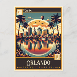 Orlando, Florida | VINTAG Postkarte