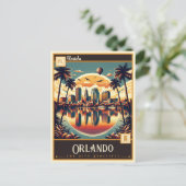 Orlando, Florida | VINTAG Postkarte (Stehend Vorderseite)