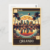 Orlando, Florida | VINTAG Postkarte (Vorne/Hinten)