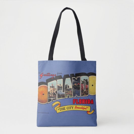 Orlando Florida Vintag Retro Design Tasche (Vorderseite)