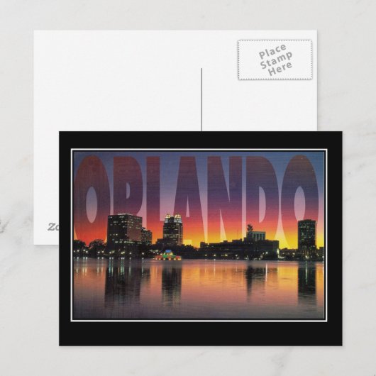 Orlando Florida Vintage Postkarte (Vorne/Hinten)