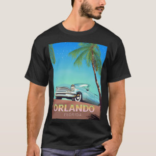 Orlando Florida Vintage Reiseplakat T-Shirt