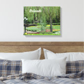 Orlando Gardens Leinwanddruck (Insitu (Schlafzimmer))