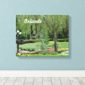 Orlando Gardens Leinwanddruck (Insitu (Holzboden))