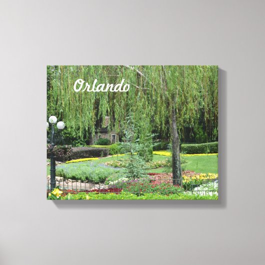 Orlando Gardens Leinwanddruck (Vorderseite)