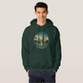 Orlando im Vintagen Stil Hoodie (Vorne ganz)