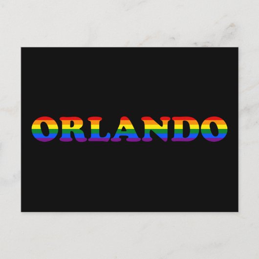Orlando LGBT Postkarte (Vorderseite)