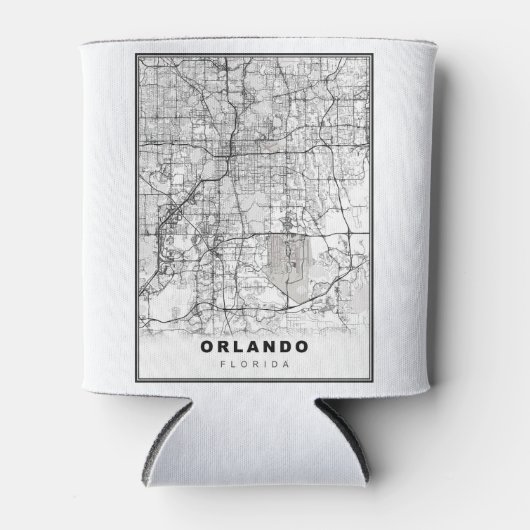 Orlando Map Dosenkühler (Vorderseite)