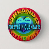 Orlando Memorial Button (Vorderseite)