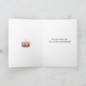 Orlando Miami South Beach Florida Collage Birthday Karte (Innenseite)