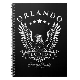 Orlando Orange County Florida Vintage Adler Notizblock