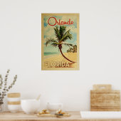 Orlando Palm Tree Poster (Küche)