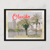 Orlando Palm Tree Postkarte (Vorderseite)