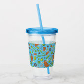 Orlando Pattern Acryltrinkbecher (Links)