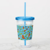 Orlando Pattern Acryltrinkbecher (Vorderseite)