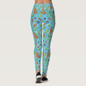 Orlando Pattern Erwachsene Leggings (Rückseite)