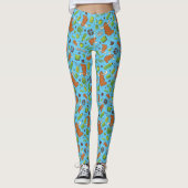 Orlando Pattern Erwachsene Leggings (Vorderseite)