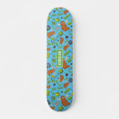 Orlando Pattern Personalisiert Skateboard (Vorne)