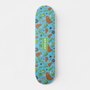 Orlando Pattern Personalisiert Skateboard