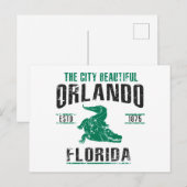 Orlando Postkarte (Vorne/Hinten)