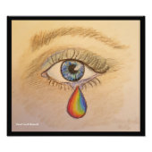 Orlando Pride Teardrop Fotodruck (Vorne)