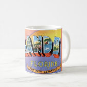 Orlando Retro Gruß Postkarte Tasse (VorderseiteRechts)