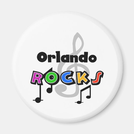 Orlando Rocks Magnet (Vorne)