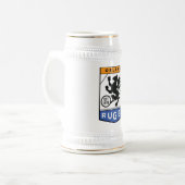 Orlando-Rugby-Bier-Tasse Bierglas (Vorderseite Links)