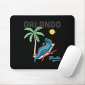 Orlando-Shirts Kinder Florida Dinosaurier T-Rex Fa Mousepad (Mit Mouse)