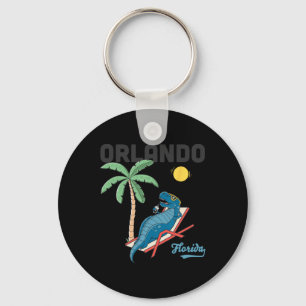 Orlando-Shirts Kinder Florida Dinosaurier T-Rex Fa Schlüsselanhänger