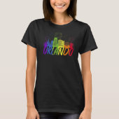 Orlando Skyline Pride Parade Orlando T-Shirt (Vorderseite)