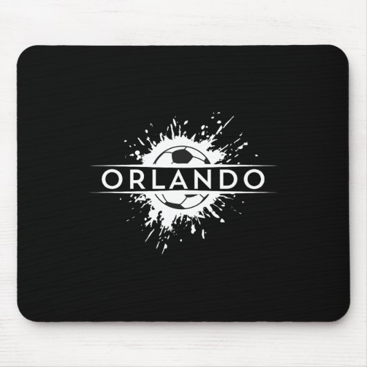 Orlando Soccer Fan Stadium Support Show Your Pride Mousepad (Vorne)