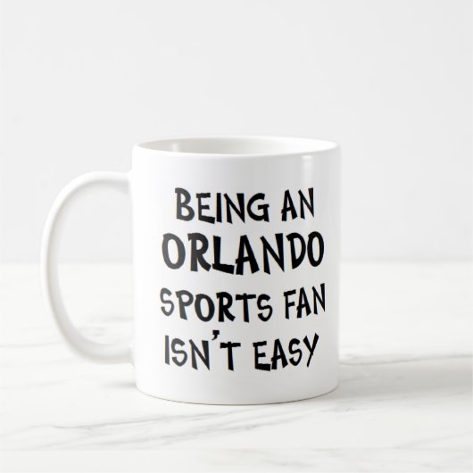 orlando sports fan, being kaffeetasse (Links)