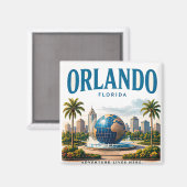 Orlando Sunshine-Abenteuer Magnet (Vorderseite/Rückseite)