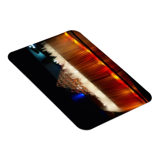 Orlando Themenpark Illuminierter Brunnen Magnet (Rechte Seite)