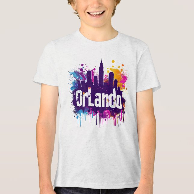 Orlando Tri-Blend Shirt (Vorderseite)