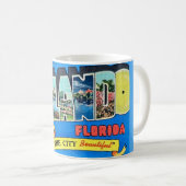 Orlando Vintag Gruß Postkarte Tasse (VorderseiteRechts)