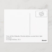 Orlando vom Vierwaldstättersee aus gesehen Postkarte (Rückseite)