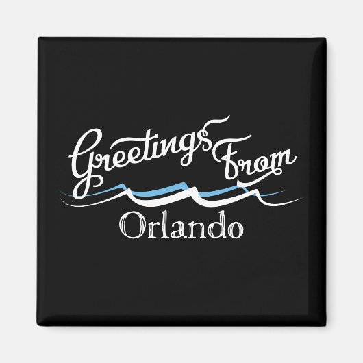 Orlando Water Waves Magnet (Vorne)