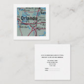 orlando Wir haben eine neue Adresskarte verschoben Begleitkarte (Vorne/Hinten)