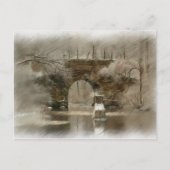 Orld Stone Arched Bridge Postcard Postkarte (Vorderseite)