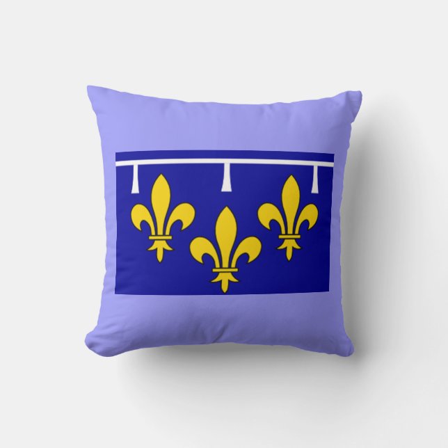 Orleans France Flag Kissen (Vorderseite)