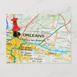 Orleans, Frankreich Postkarte